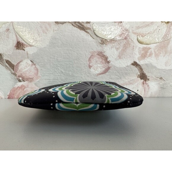 Ju Ju Be  navy blue, gray green  geometric pattern  Coin Purse - Picture 5 of 9